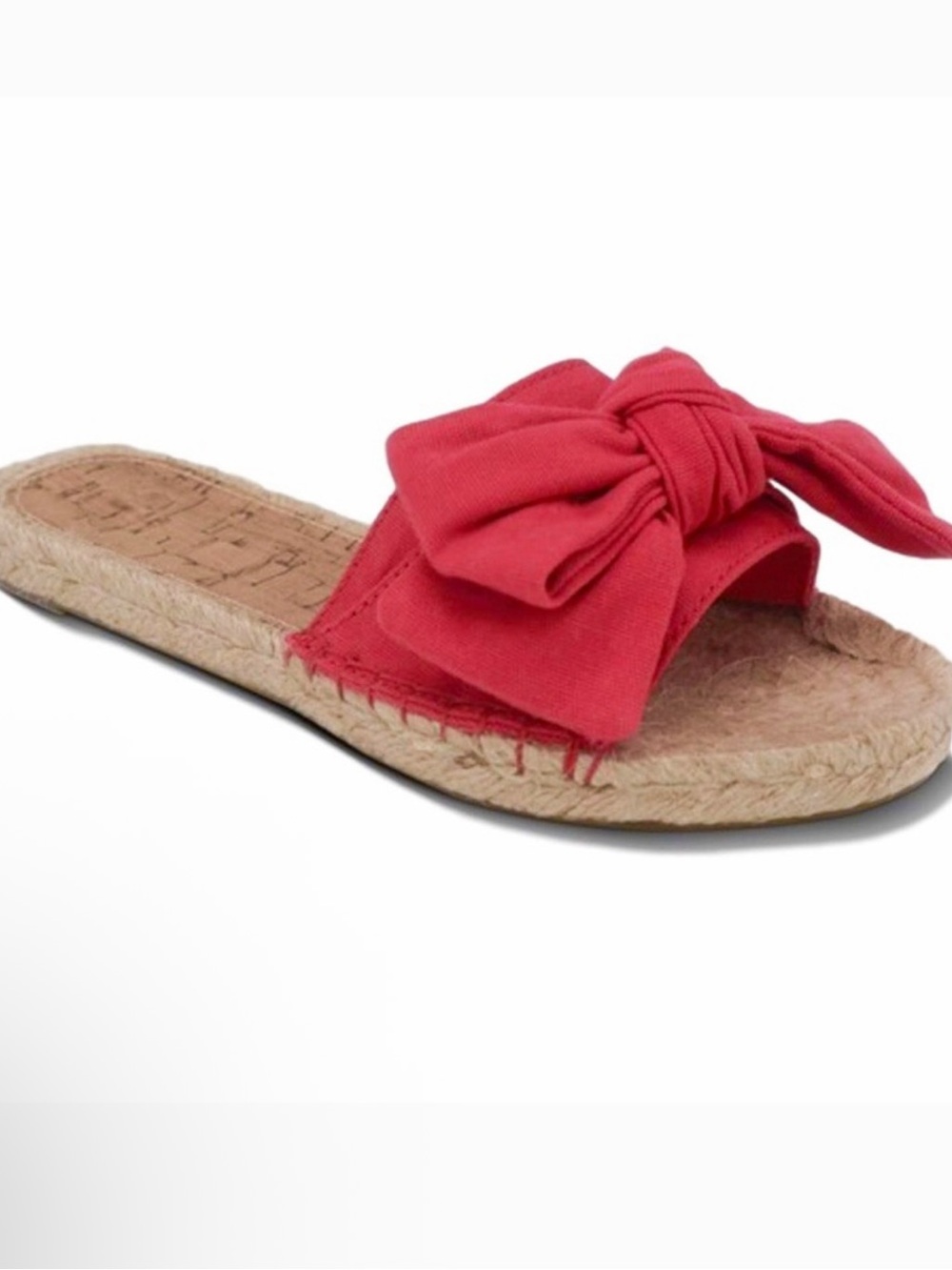 Disney Junk Food Girls Mickey Mouse Espadrille Slide Sandals size 1